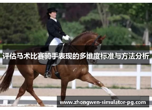 评估马术比赛骑手表现的多维度标准与方法分析
