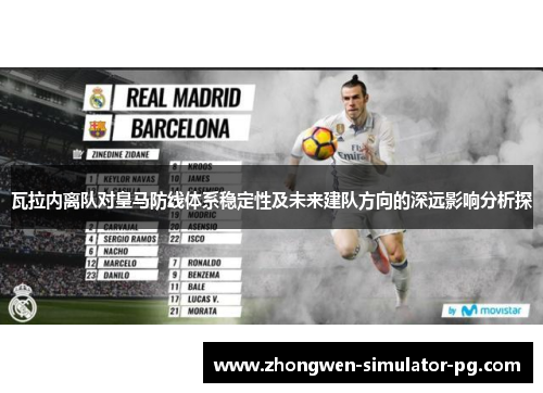瓦拉内离队对皇马防线体系稳定性及未来建队方向的深远影响分析探