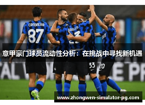 意甲豪门球员流动性分析：在挑战中寻找新机遇