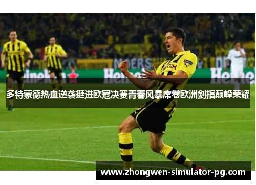多特蒙德热血逆袭挺进欧冠决赛青春风暴席卷欧洲剑指巅峰荣耀